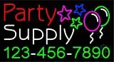 Party Supply Phone Number LED Neon Sign