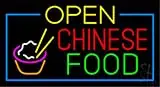Open Chinese Food LED Neon Sign