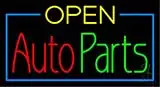 Red Open Green Auto Parts LED Neon Sign