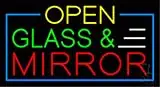 Glass and Mirror LED Neon Sign