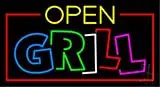 Ope Grill LED Neon Sign