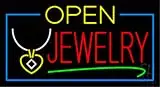 Jewelry Open Red LED Neon Sign