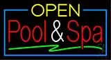 Open Pool and Spa LED Neon Sign