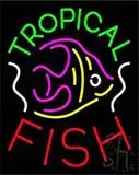 Tropical Fish with Logo LED Neon Sign