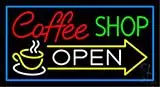 Coffee Shop Open LED Neon Sign