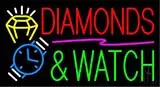 Diamonds And Watches LED Neon Sign