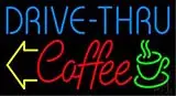 Drive Thru Coffee LED Neon Sign