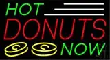 Hot Donuts Now LED Neon Sign