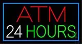 Atm 24 Hours LED Neon Sign