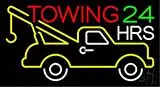 24 Hrs Towing LED Neon Sign