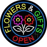 Flowers And Gifts Open LED Neon Sign