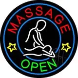 Massage Open LED Neon Sign