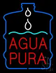Agua Pura Neon Sign