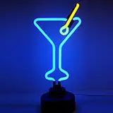 Martini glass Neon Sculpture