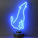 Wolf Neon Sculpture