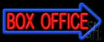 Box Office Neon Sign