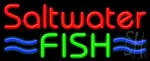 Saltwater Fish Neon Sign
