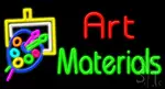 Art Materials Neon Sign