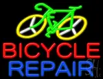 Bicycle Repair LED Neon Sign