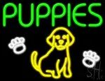 Puppies Neon Sign