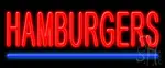 Hamburgers LED Neon Sign