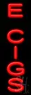 E Cigs LED Neon Sign