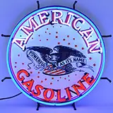 Gas - American Gasoline Neon Sign