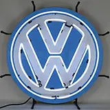Volkswagen Vw Round Neon Sign