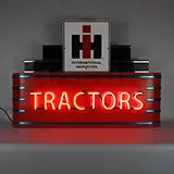 Art Deco Marquee Ih Tractors Neon Sign In Steel Can