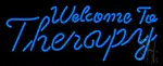 Welcome To Therapy LED Neon Sign