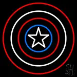 Captain America Shield LED Neon Sign