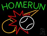 Home Run LED Neon Sign