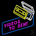 Videos To Rent LED Neon Sign