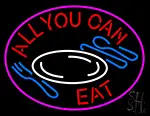 All You Can Eat Diet Catering LED Neon Sign
