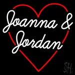 Joanna And Jordan LED Neon Sign
