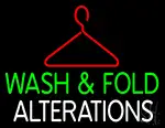 Wash And Fold Alterations LED Neon Sign