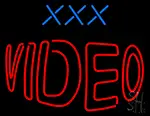 Xxx Video LED Neon Sign