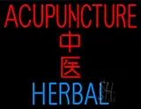 Acupuncture Herbal LED Neon Sign