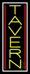 Double Stroke Vertical Tavern LED Neon Sign