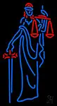 Law Office Logo LED Neon Sign