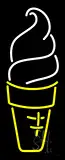Ice Cream Cone LED Neon Sign