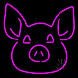 Pig Face LED Neon Sign