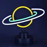 Saturn Neon Sculpture