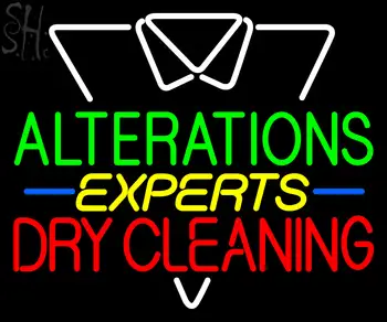 Custom Dry Cleaning Experts LED Neon Sign 2