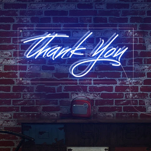 Thank You LED Neon Sign