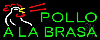 Pollo Ala Brasa LED Neon Sign
