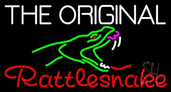 The Original Rattlesnake LED Neon Sign