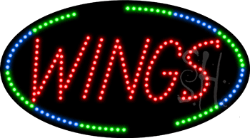 Wings Animated LED Sign