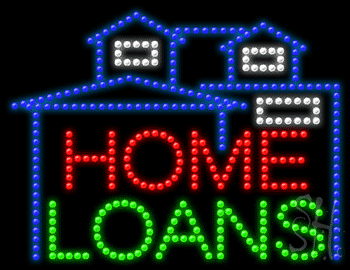 Home Loans Animated Led Sign