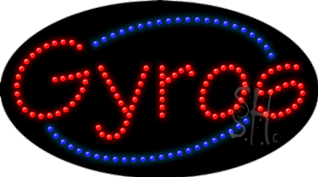 Gyros Animated Led Sign